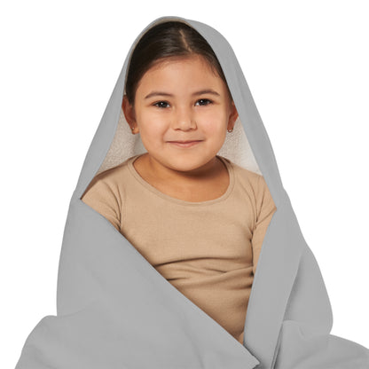 Youth Hooded Valholl Towel (Light Grey)