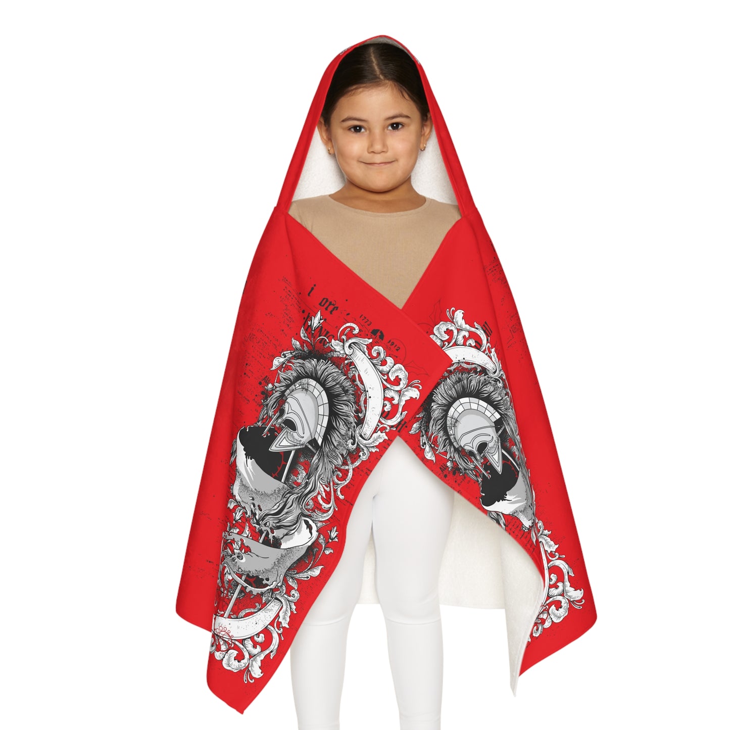 Youth Hooded Centurion Towel (Red)