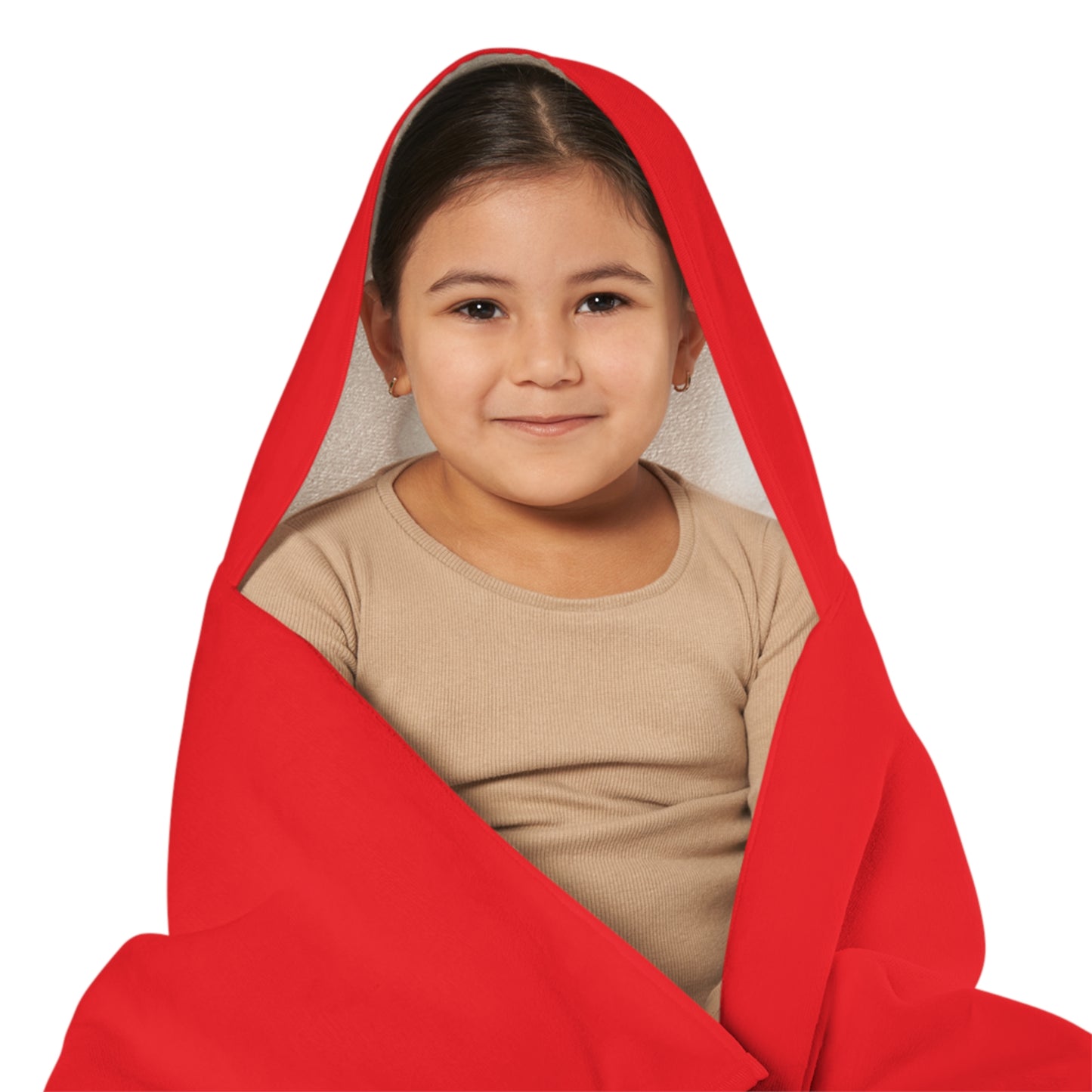 Youth Hooded Valholl Towel (Red)