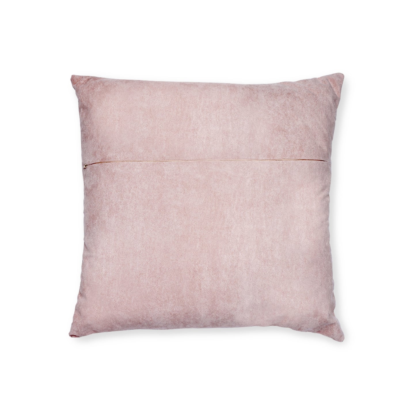 Square Viking Pillow - Pink Back (Black)