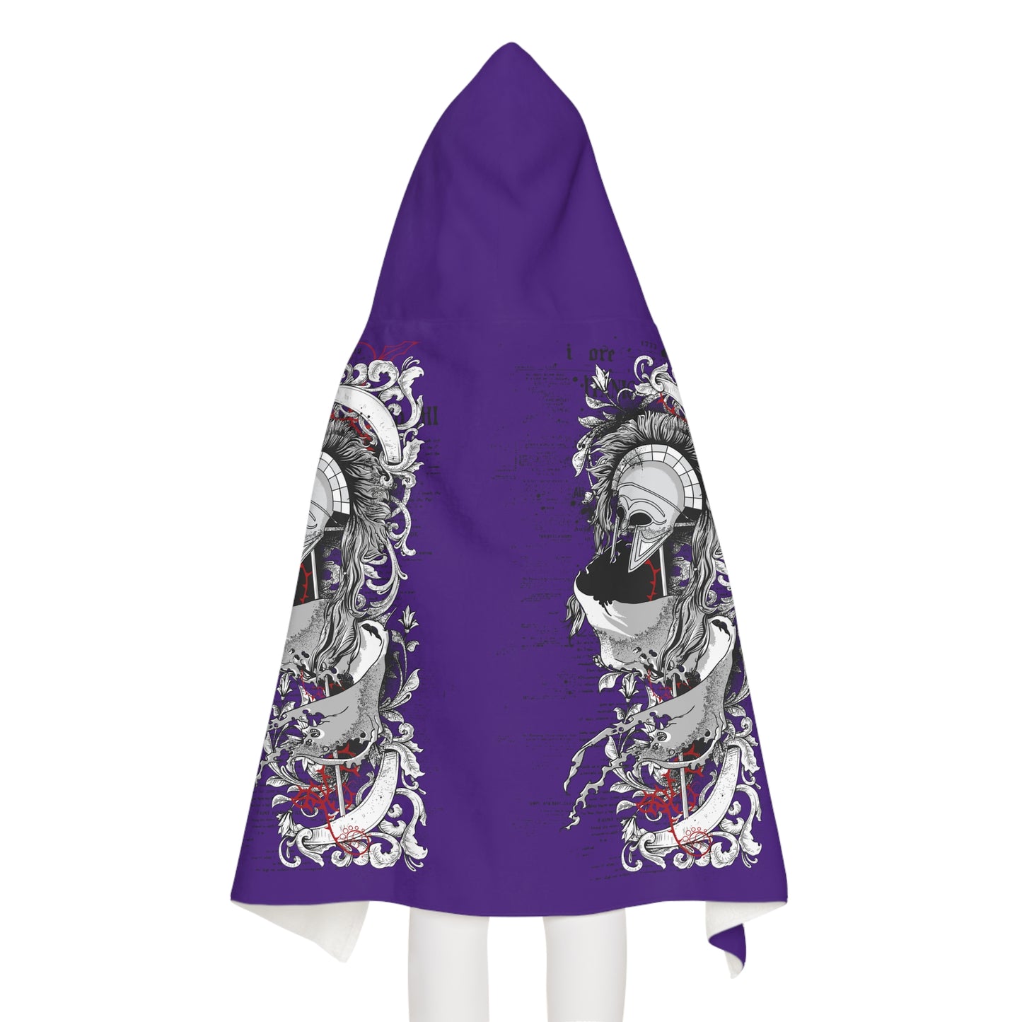 Youth Hooded Centurion Towel (Purple)