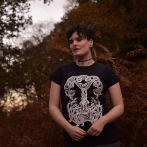 Ladies Fit T- shirt-  Odin & the Runes