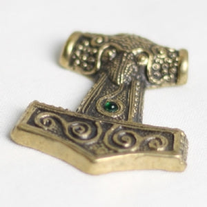 Skane Thor's Hammer Green Bronze