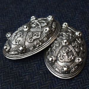 925 Sterling Silver Tortoise Brooches - Pair
