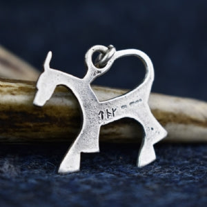 925 Sterling Silver Novgorod Horse Pendant