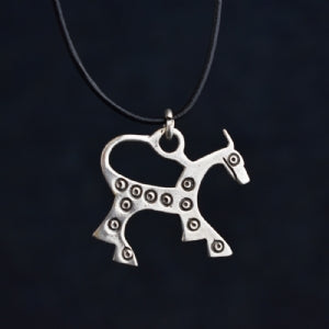 925 Sterling Silver Novgorod Horse Pendant