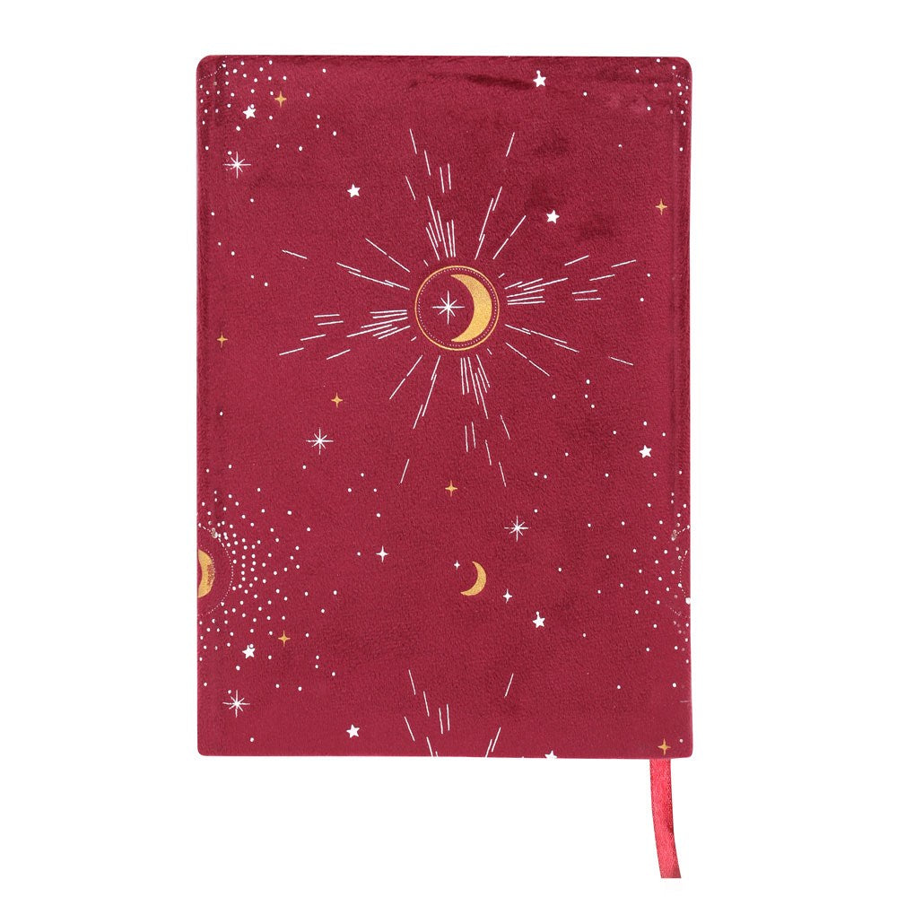 Fire Element Velvet A5 Notebook