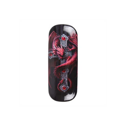 Gothic Guardian Glasses Case by Anne Stokes