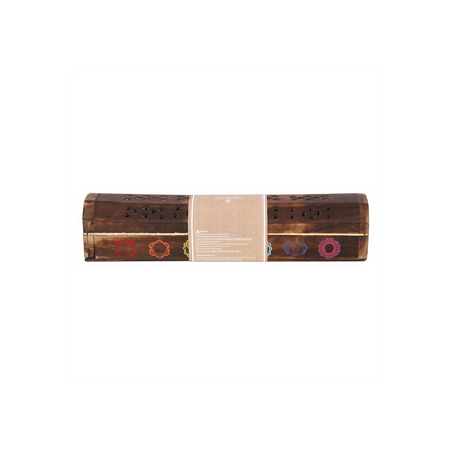Chakra Wooden Mixed Incense Box Set