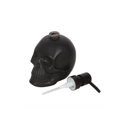 Black Skull Soap Dispenser